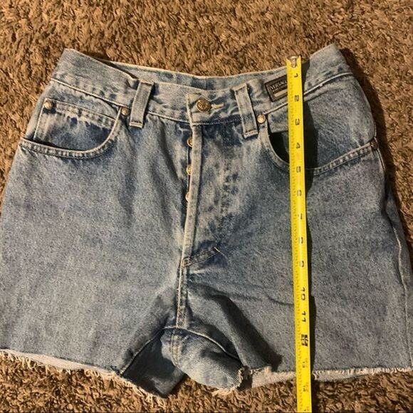 Versace Jeans Couture Distressed Blue denim shorts Size 30 - Picture 9 of 9